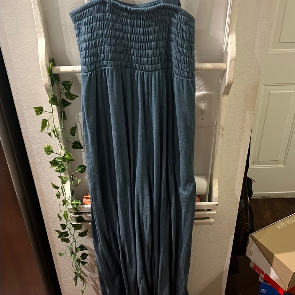 NATURAL LIFE Blue Jumpsuit - Picture 3 of 3